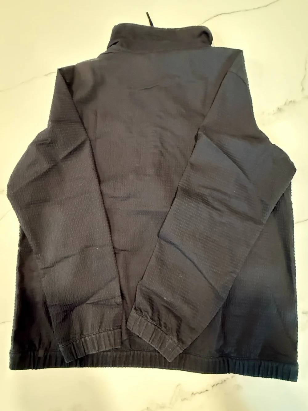 lululemon athletica Black Quarter-Zip Windbreaker
